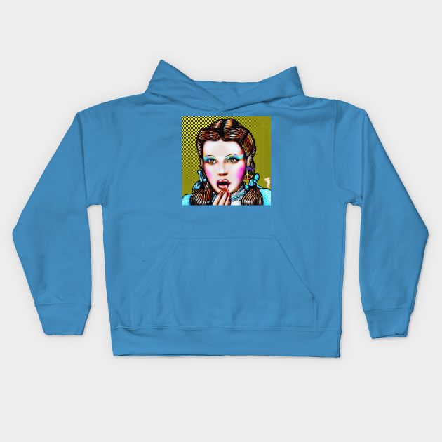 Dorothy from Kansas Kids Hoodie by MWILLI